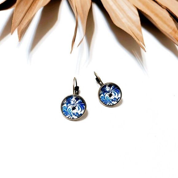 Boho statement earrings S400 - Picture 1 of 3